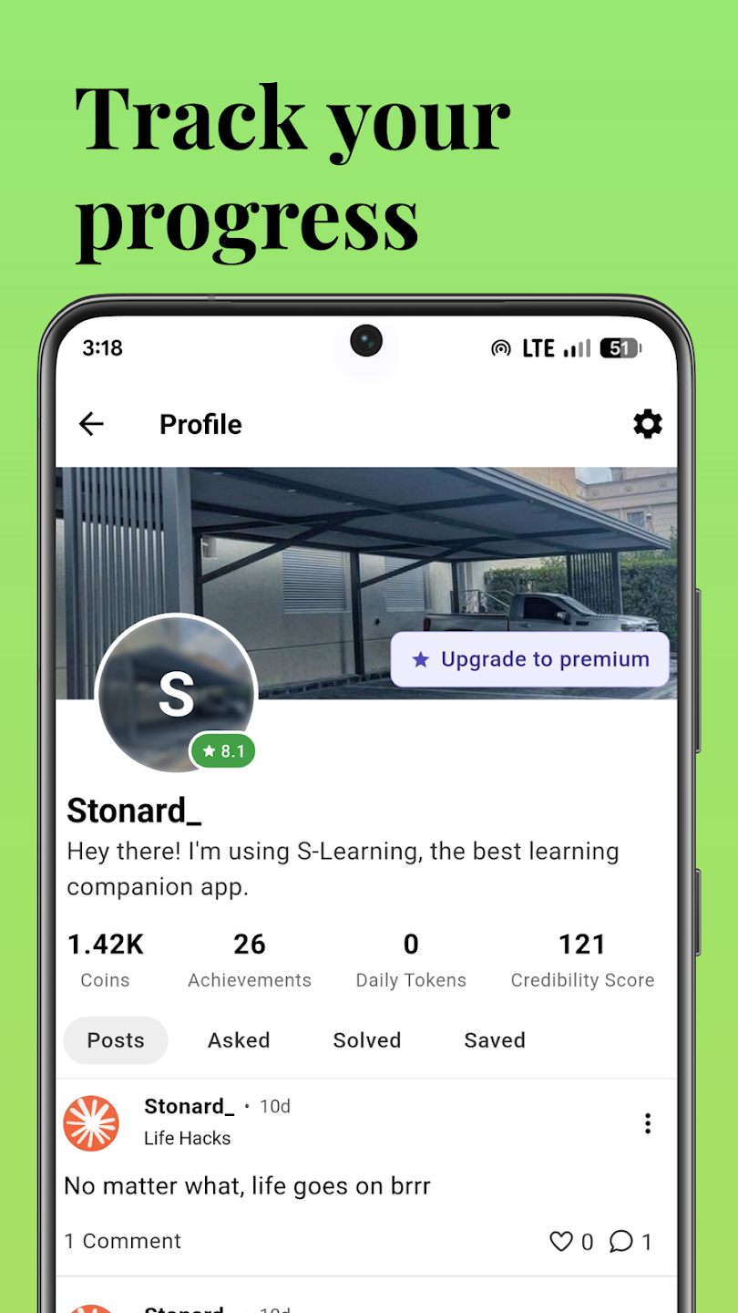 S Learning Screen 8